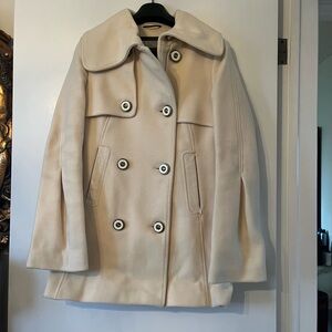Mackage Wool & Leather Coat